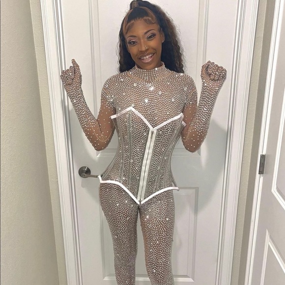 CLEAR CORSET TOP - Picture 4 of 8